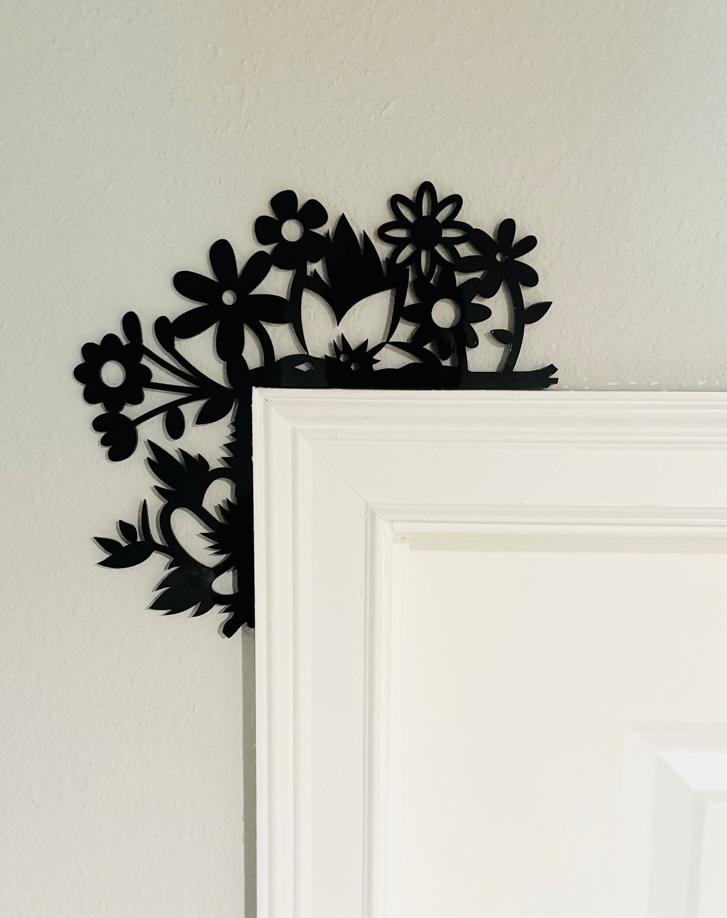 Plant 1 Door Topper/ Door Corner/ Door Trim/ Ferns/ Flowers/ Rose/ Grass/ Outdoors/Sunny/Weather/Green Thumb/ Door Decorations/Indoor Plants66