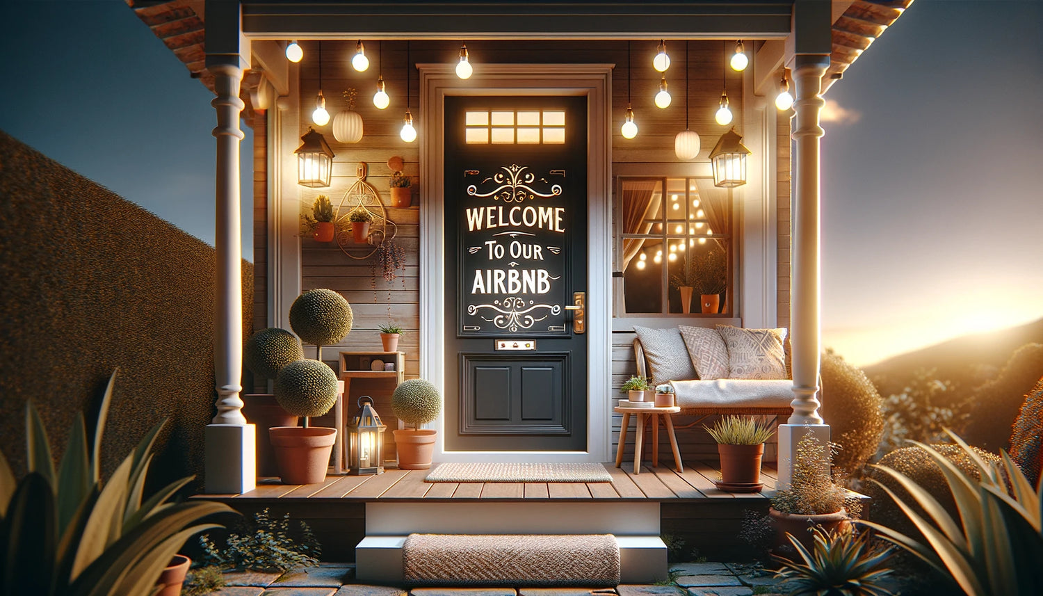 AirBNB & Custom Signs Door Toppers