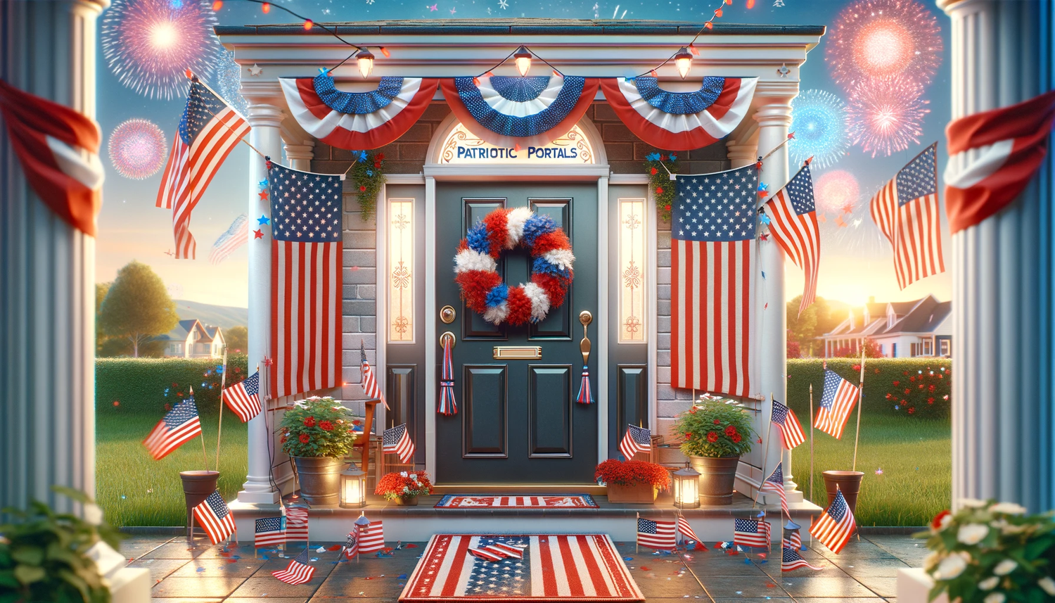 Independence Day Door Toppers