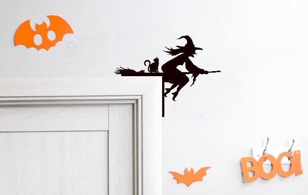 Halloween Decorative Holiday Door Trim Corners - Monsters, Witch, Mummy, Ghosts, Skeleton and more190