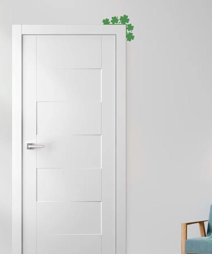 St Patrick's Day Door Topper | Four Leaf Clover | Horseshoe | Luck of the Irish | Lucky | Green | Door Trim | Leprechaun | Pot of Gold177