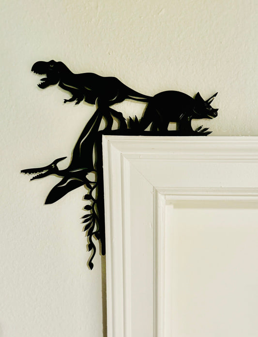 Dinosaur Door Topper/Door Corner/Door Trim/Kids Room Decoration/ Boys Room Decoration/ Girls Room Decoration/ Engineering Student Deco67